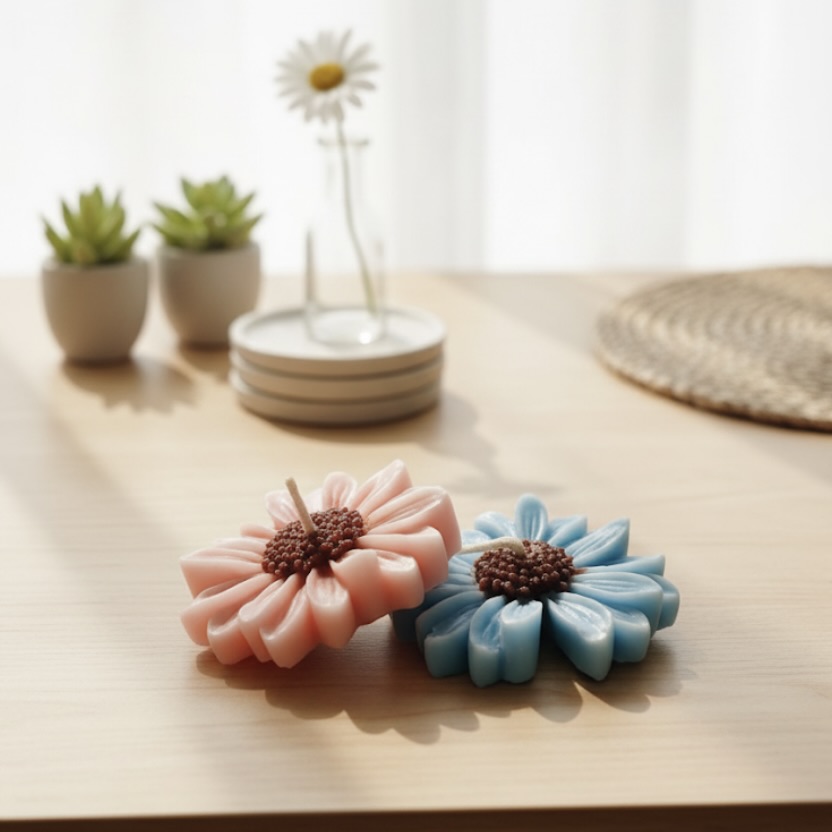 Daisy Candle